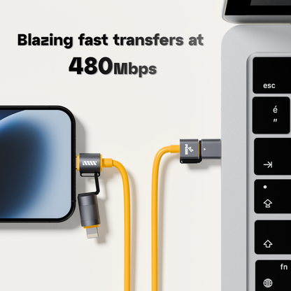 HYPERQUAD 4 in 1 -240W charging cable