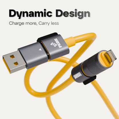 HYPERQUAD 4 in 1 -240W charging cable